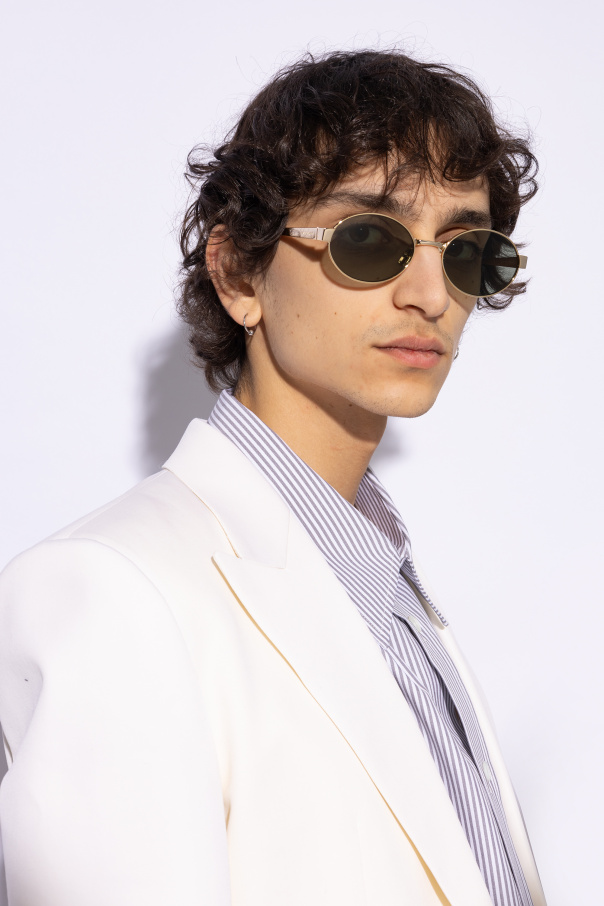 Gold Sunglasses 'SL 692' Saint Laurent